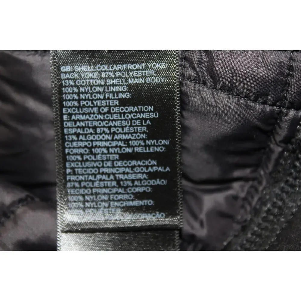 The North Face Thermoball Full Zip Ultralight Puffer Vest Black Men's Medium M
